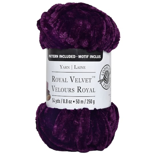 Royal Velvet&#x2122; Yarn by Loops &#x26; Threads&#xAE;